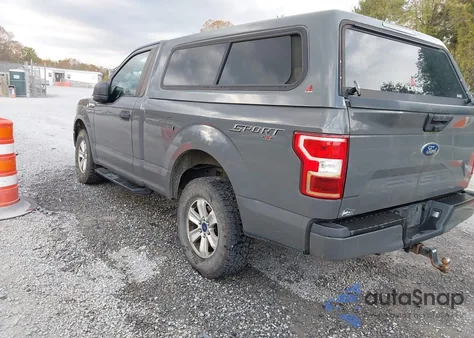 2018 Ford F-150 Xl from USA, damaged, VIN 1FTMF1E53JFC11590